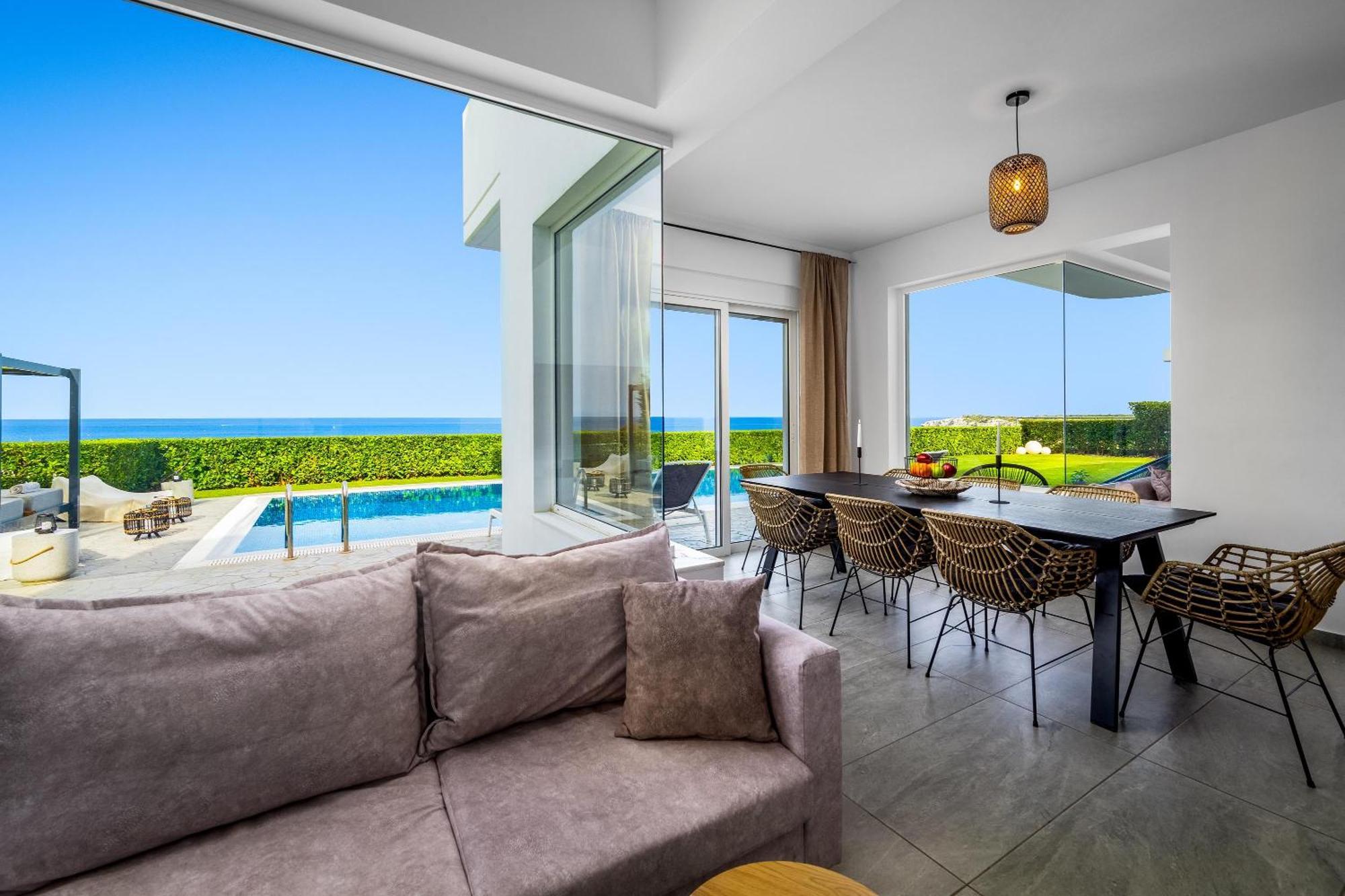 Hill & Sea View Villas Kolymbia Eksteriør billede