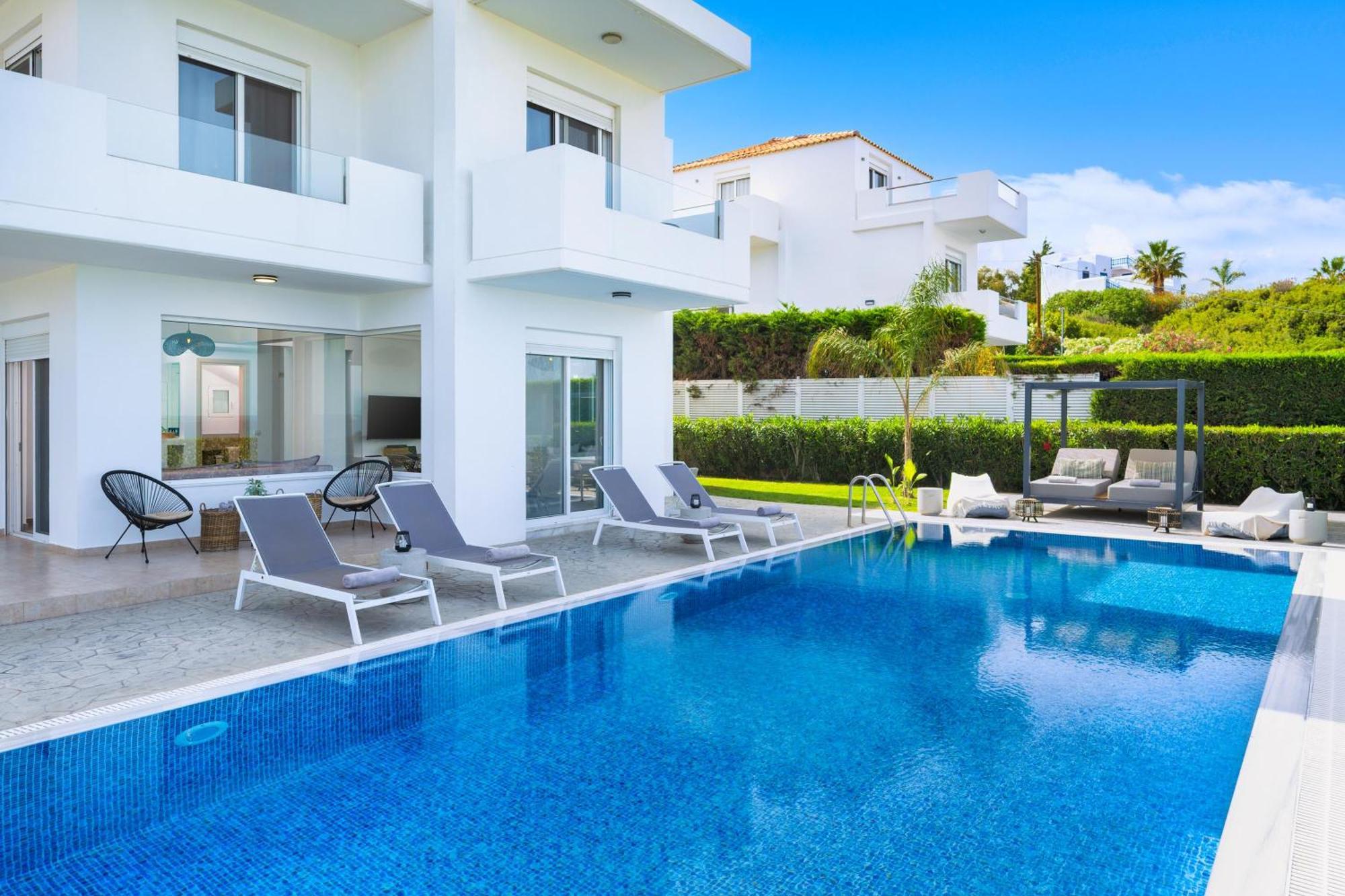 Hill & Sea View Villas Kolymbia Eksteriør billede