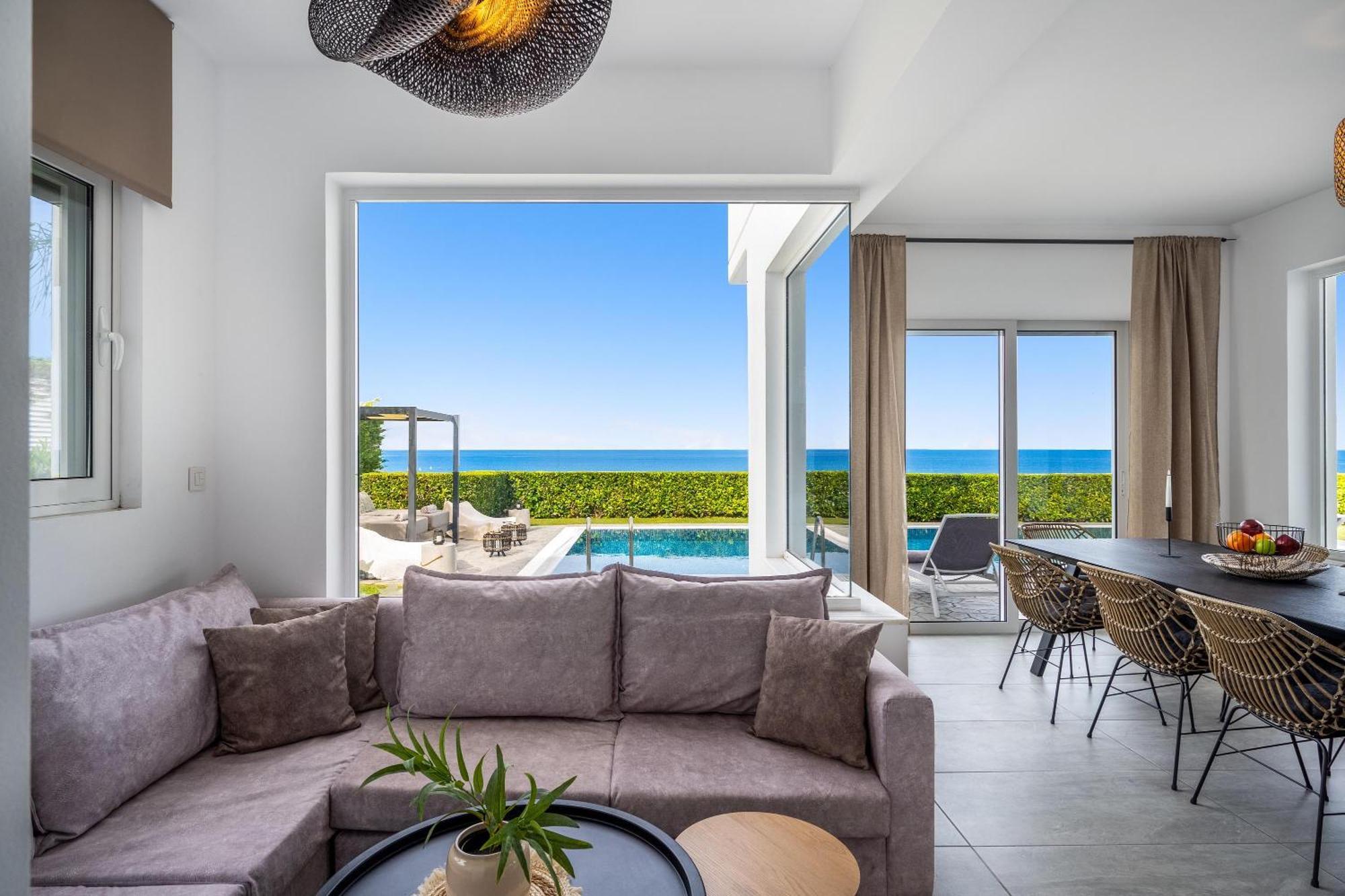 Hill & Sea View Villas Kolymbia Eksteriør billede