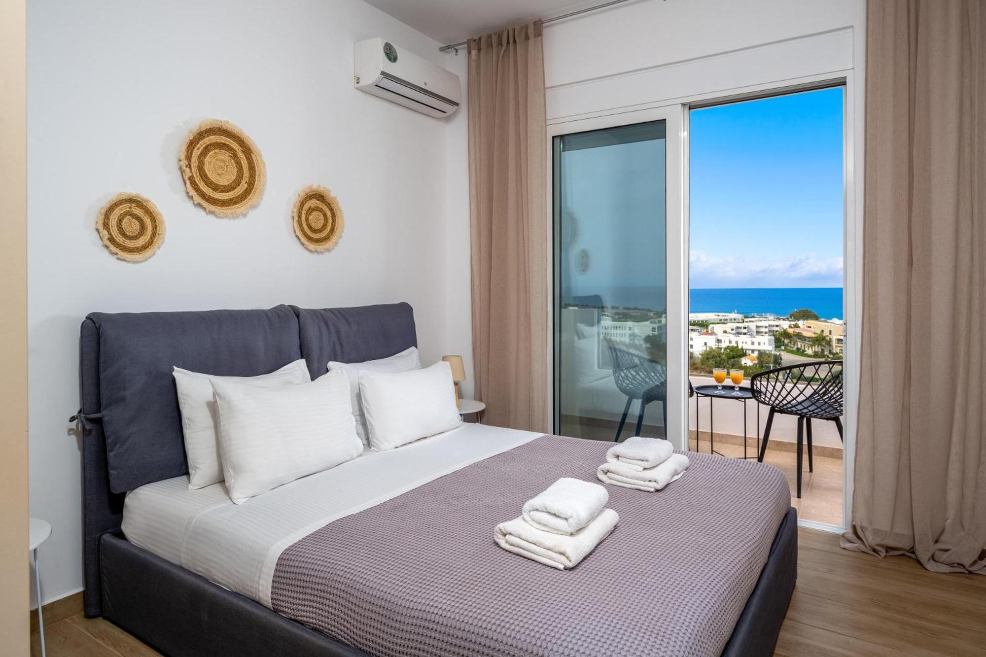 Hill & Sea View Villas Kolymbia Eksteriør billede